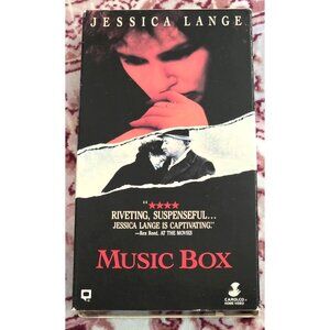Music Box (VHS, 1989) Jessica Lange, Armin Mueller-Stahl, Courtroom, Trial Film